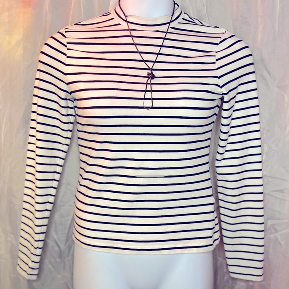Striped Crewneck Sweatshirt by “H&M” - Picture 2 of 5